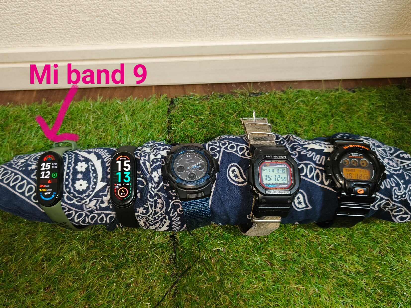 働く子育世代のスマートバンド xiaomi Mi band 9 | もえるごみぶろぐ