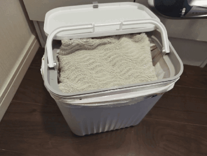 7Lのゴミ箱の集積容量