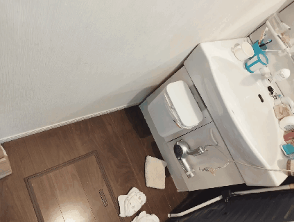 壁掛けごみ箱-掃除機