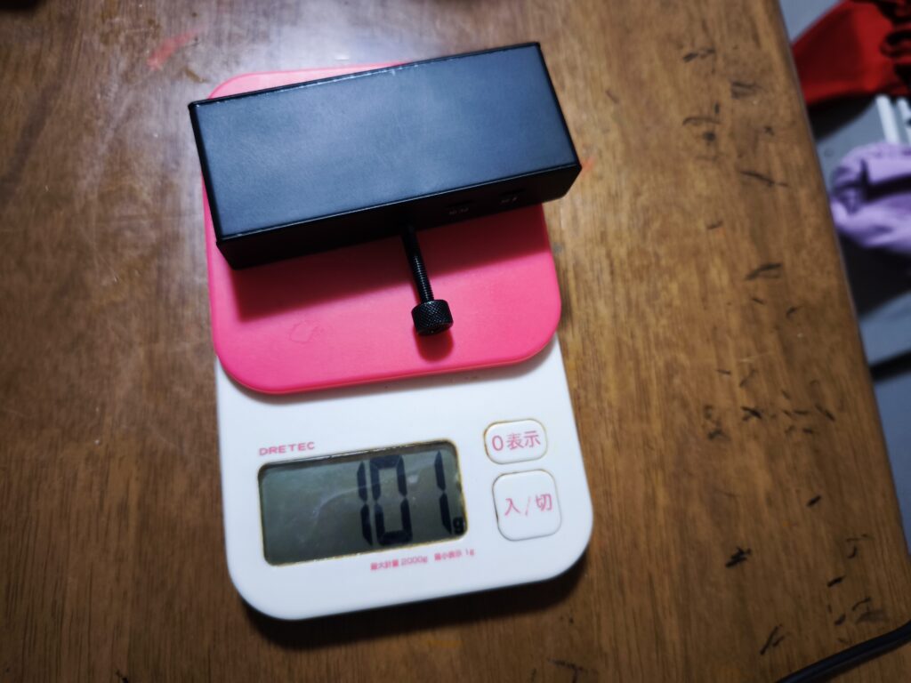 ORICO USB C ハHUB CLAMP weight